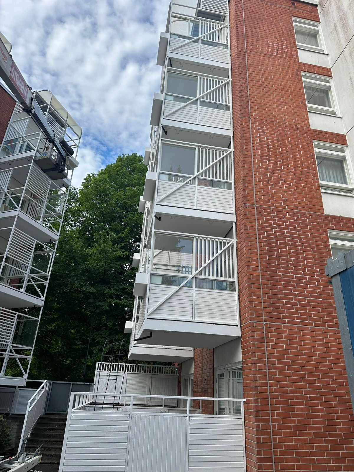 Pasilan Puistotie 5 julkisivu